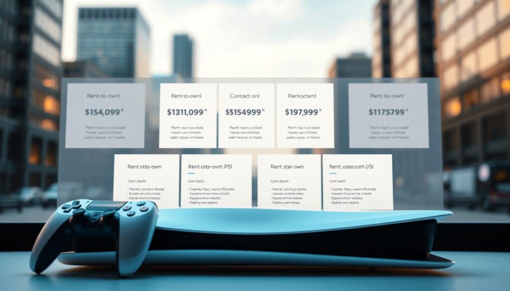 PS5 console rental plans