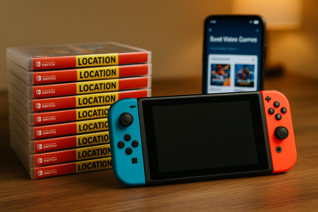 rent nintendo switch games